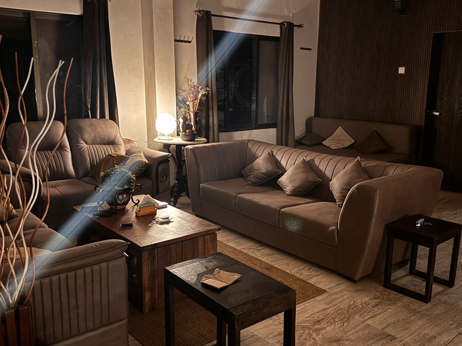 Warm Cozy Interior lighting