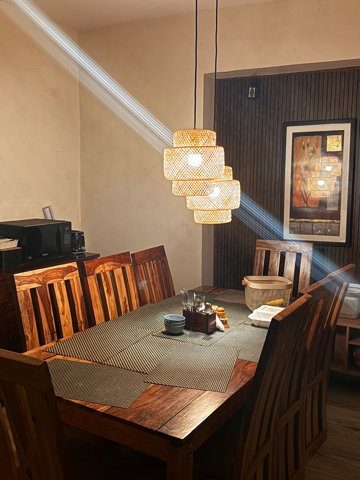 Warm Cozy Interior lighting