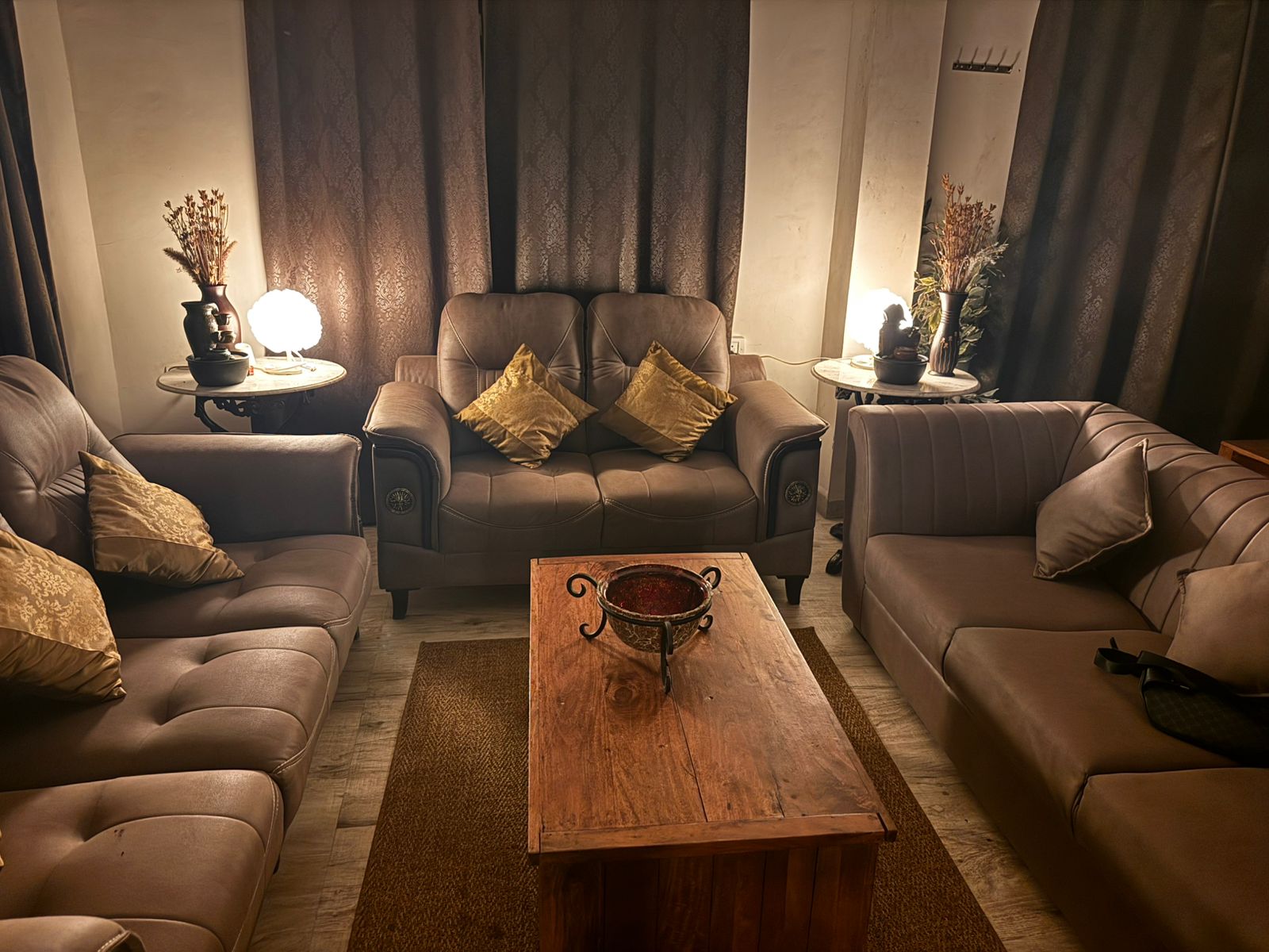 Warm Cozy Interior lighting
